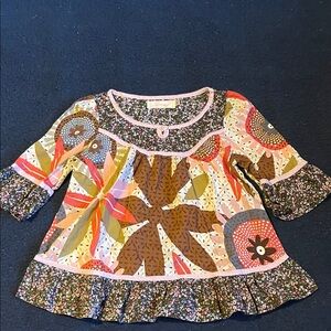 Lil pixies Colorful Kids Floral Top